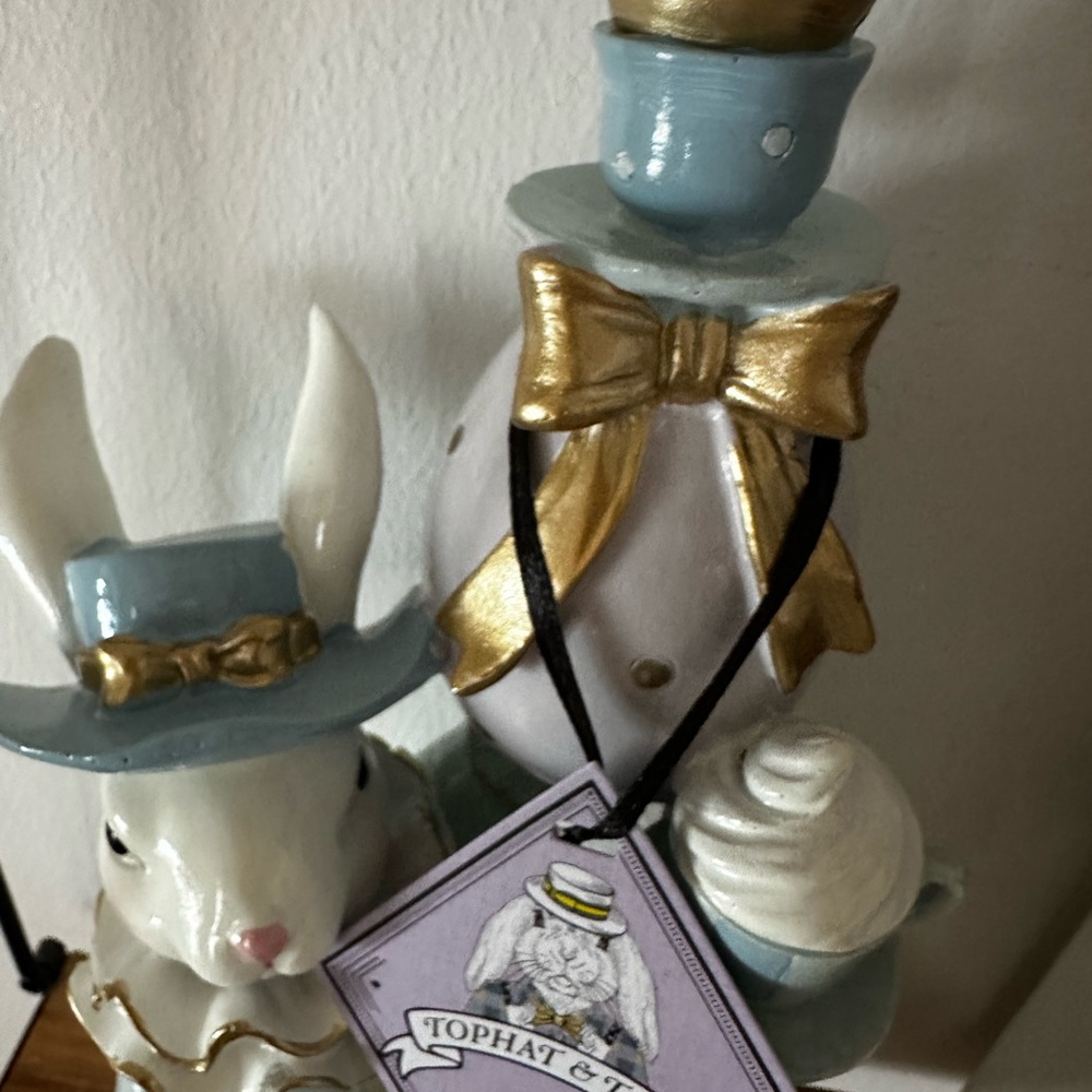 Tophat & Tail Mad Hatter Easter Bunny NEW - Picture 7 of 10